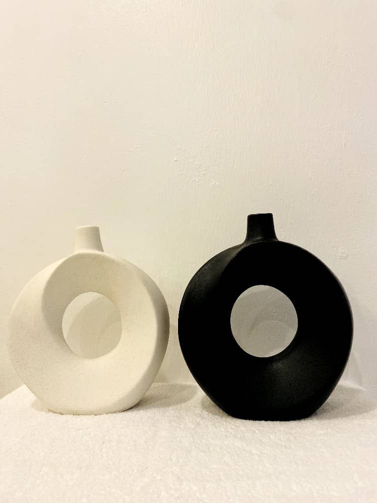Rose Large -Beige Vase