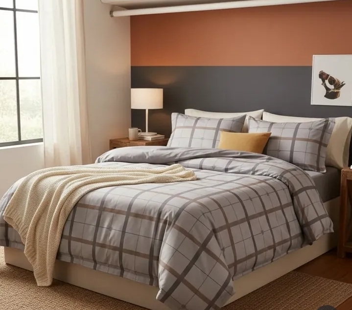 Bedding  4PCS Set  With Printing Mix Color(SA35-01)