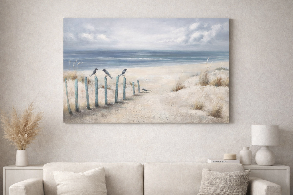 100% Handmade Oil Painting(Canvas +Wooden Frame )60*120