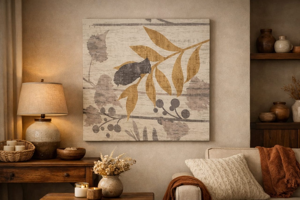Printed Canavs Painting(Canvas +Wooden Frame)60*60*2