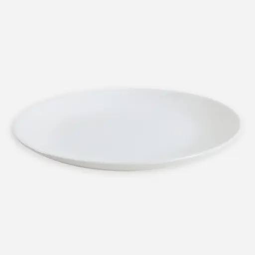 [BZRKW-DPOX08] Dessert Plate(OX) White NB8" 