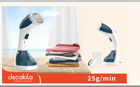 [KEEN003W] Handle garment steamer