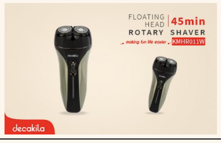 [KMHR011W] Rotary shaver