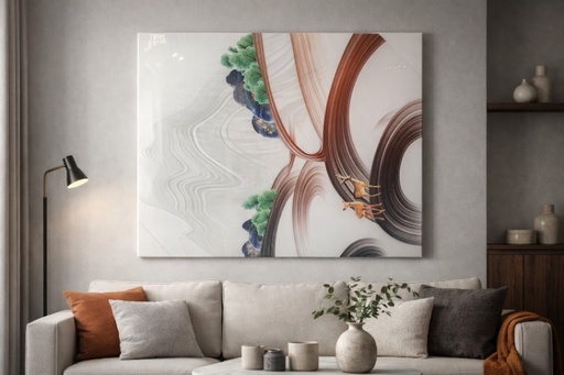 [BZRCS-304] Printed Canavs Painting(Canvas +Wooden Frame)60*60*3